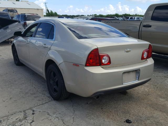 1G1ZH57B094265777 - 2009 CHEVROLET MALIBU 1LT BROWN photo 3