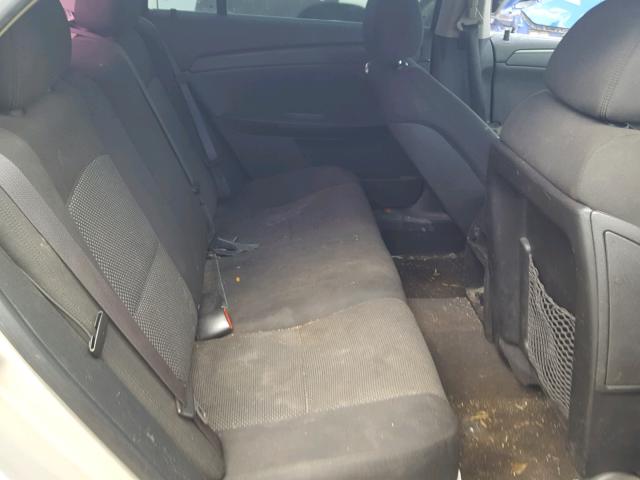 1G1ZH57B094265777 - 2009 CHEVROLET MALIBU 1LT BROWN photo 6