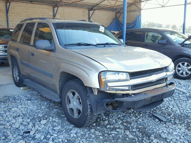 1GNDS13S552140658 - 2005 CHEVROLET TRAILBLAZE GOLD photo 1