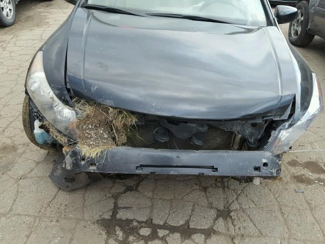 1HGCP26899A041141 - 2009 HONDA ACCORD EXL Czarny zdjęcie 7