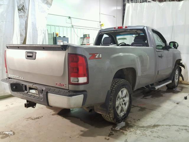 1GTN1VE09DZ170576 - 2013 GMC SIERRA C15 GRAY photo 4