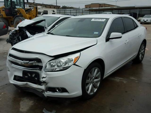 1G11E5SA4DF271132 - 2013 CHEVROLET MALIBU 2LT WHITE photo 2