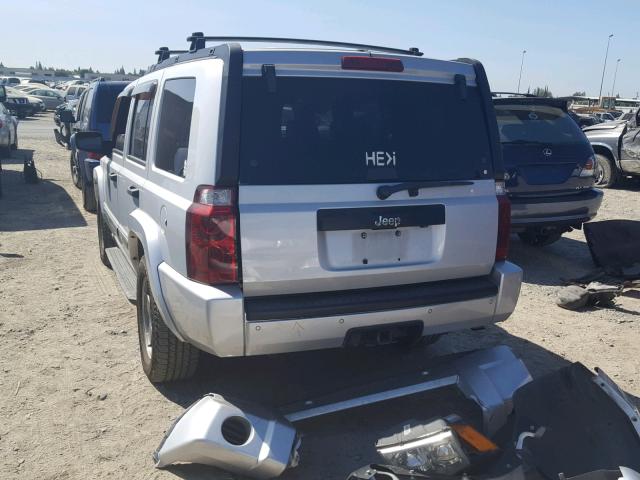 1J8HH48N96C191386 - 2006 JEEP COMMANDER Gümüş foto 3