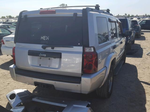 1J8HH48N96C191386 - 2006 JEEP COMMANDER Gümüş foto 4