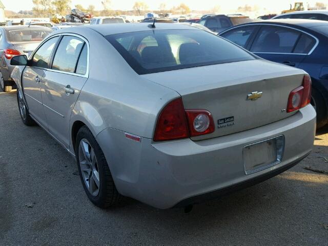 1G1ZH57BX9F135297 - 2009 CHEVROLET MALIBU 1LT TAN photo 3