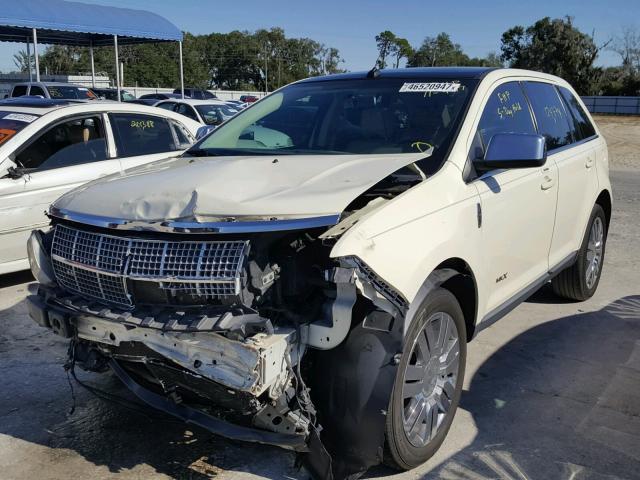 2LMDU68CX8BJ19787 - 2008 LINCOLN MKX BEIGE photo 2