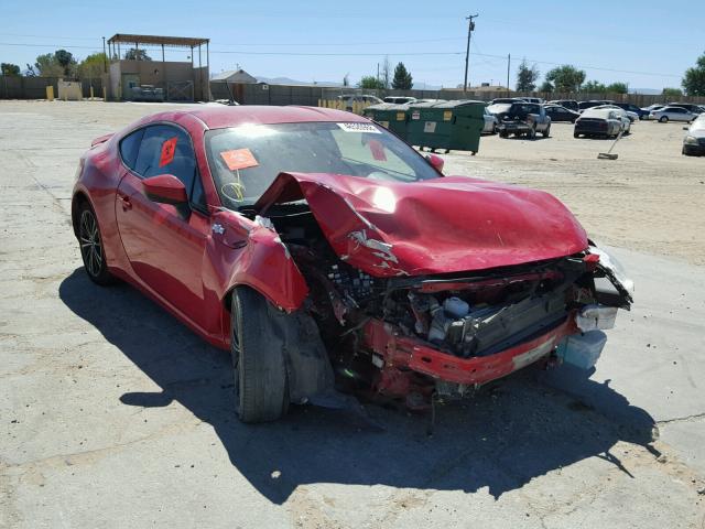 JF1ZNAA19D1721204 - 2013 TOYOTA SCION FR-S RED photo 1