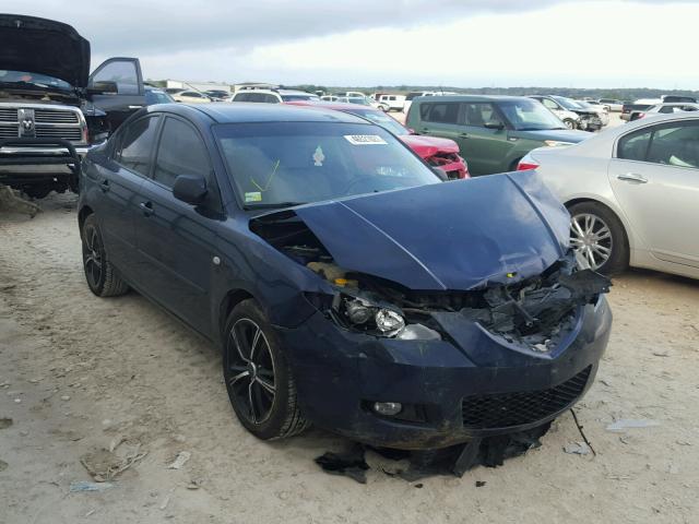 JM1BK32F481119844 - 2008 MAZDA 3 I BLUE photo 1