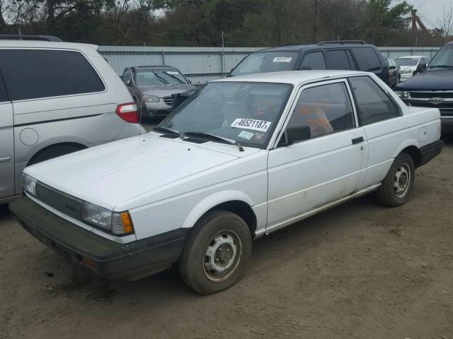 JN1PB22S1JU563476 - 1988 NISSAN SENTRA WHITE photo 2