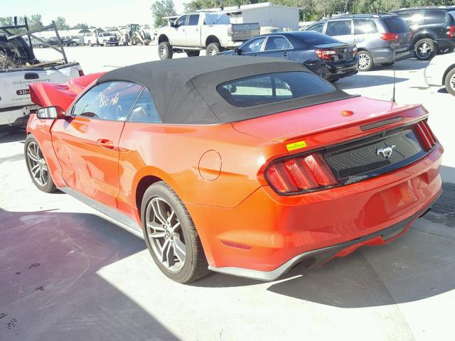 1FATP8UHXG5305175 - 2016 FORD MUSTANG RED photo 3