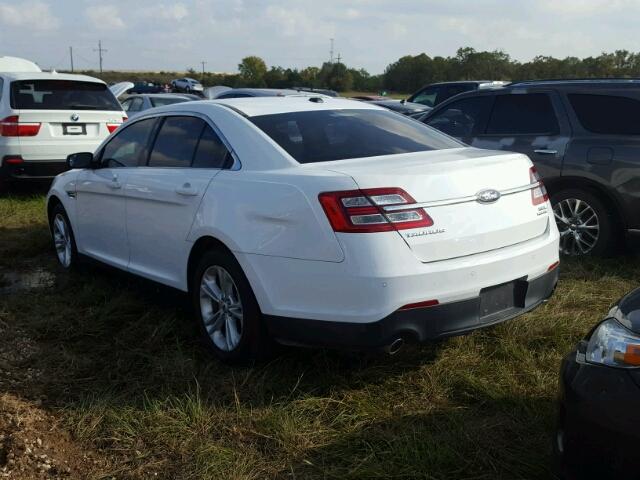 1FAHP2E81DG171898 - 2013 FORD TAURUS SEL WHITE photo 3