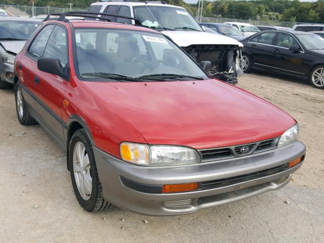 JF1GF4857TH812167 - 1996 SUBARU IMPREZA OU RED photo 1