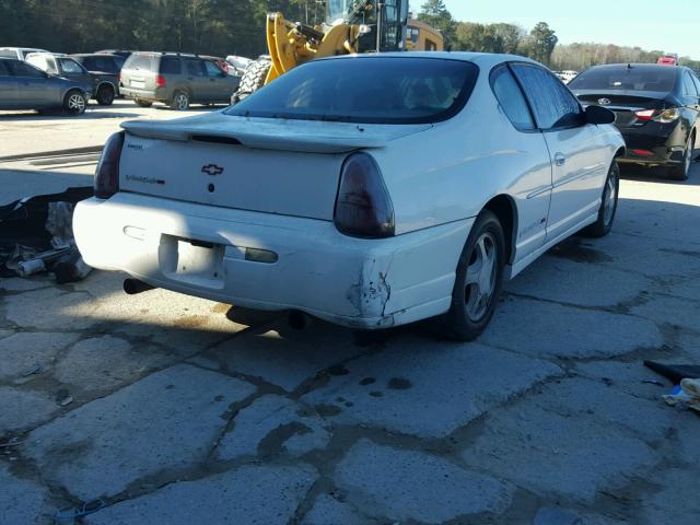 2G1WX15K429288192 - 2002 CHEVROLET MONTE CARL WHITE photo 4