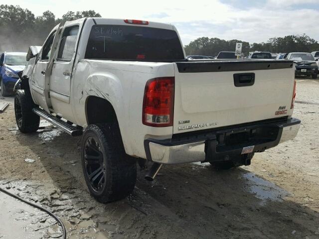 3GTP1WE03CG102030 - 2012 GMC SIERRA C15 WHITE photo 3