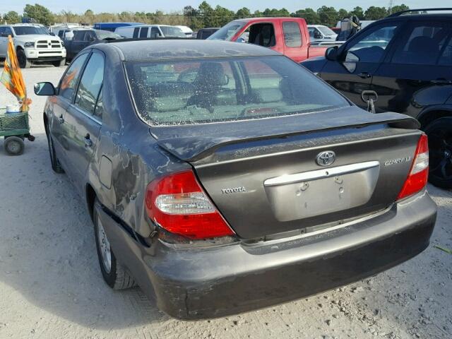 4T1BE32K23U772468 - 2003 TOYOTA CAMRY LE 灰色 照片 3