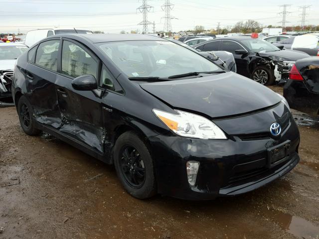 JTDKN3DU1D5693520 - 2013 TOYOTA PRIUS BLACK photo 1