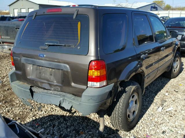 1FMYU02Z77KC07739 - 2007 FORD ESCAPE XLS GRAY photo 4