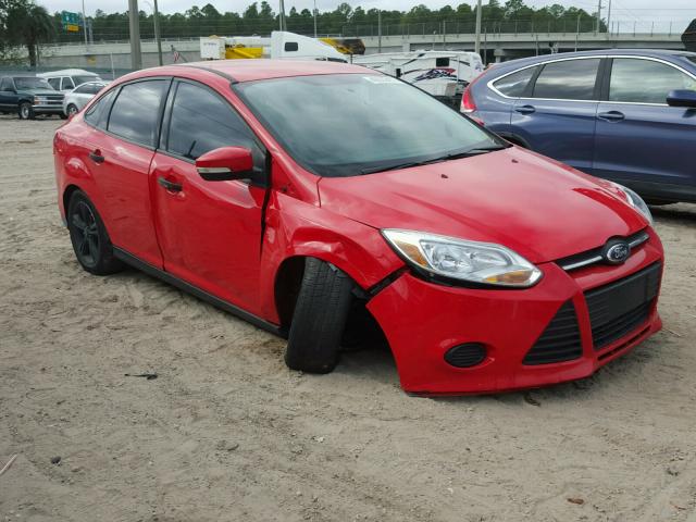 1FADP3F20DL247178 - 2013 FORD FOCUS SE RED photo 1