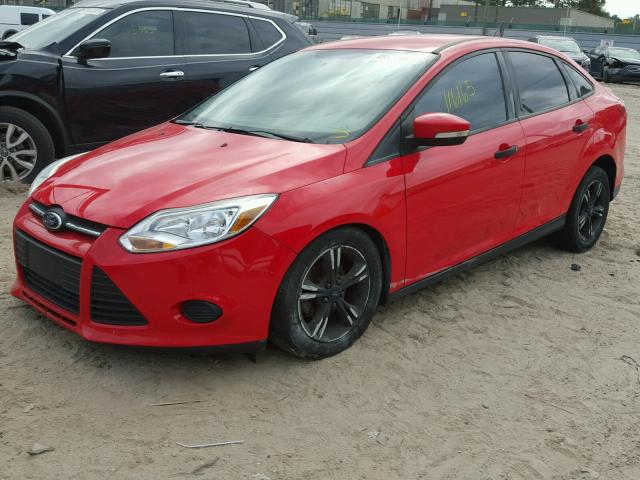 1FADP3F20DL247178 - 2013 FORD FOCUS SE RED photo 2