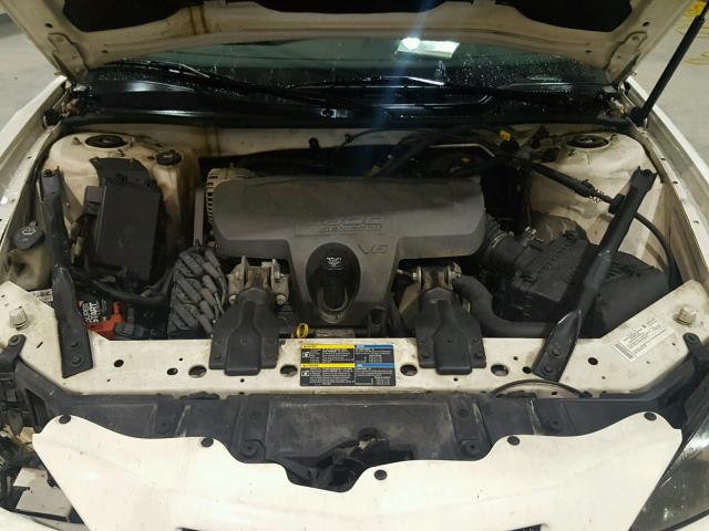 2G2WP552181122402 - 2008 PONTIAC GRAND PRIX WHITE photo 7