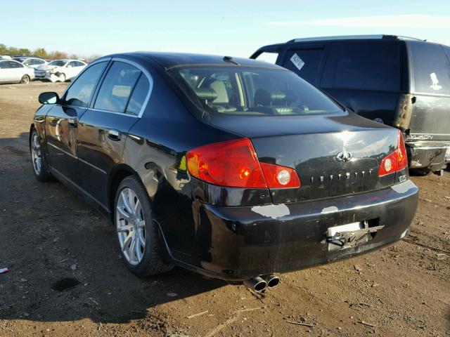 JNKCV51E95M213548 - 2005 INFINITI G35 BLACK photo 3