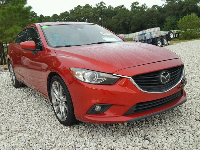 JM1GJ1W69E1157900 - 2014 MAZDA 6 GRAND TO RED photo 1