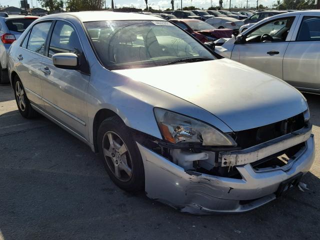 JHMCN36505C012558 - 2005 HONDA ACCORD HYB SILVER photo 1