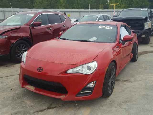 JF1ZNAA1XE8701942 - 2014 TOYOTA SCION FR-S RED photo 2
