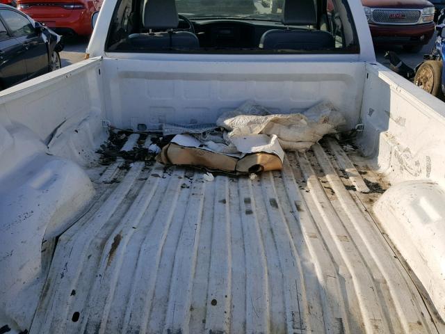 1D7HA16K98J235930 - 2008 DODGE RAM 1500 S WHITE photo 6