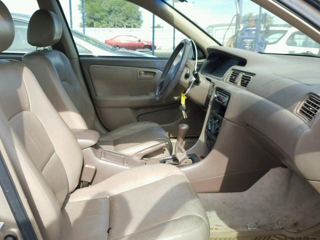 4T1BF22K2XU932202 - 1999 TOYOTA CAMRY LE ოქროსფერი ფოტო 5