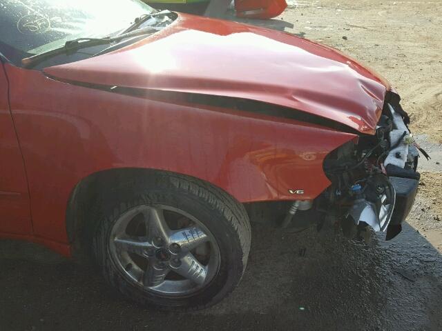 1G2NF52E14M581831 - 2004 PONTIAC GRAND AM S Qırmızı foto 9