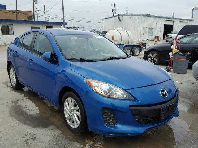 JM1BL1V73C1673245 - 2012 MAZDA 3 BLUE photo 1