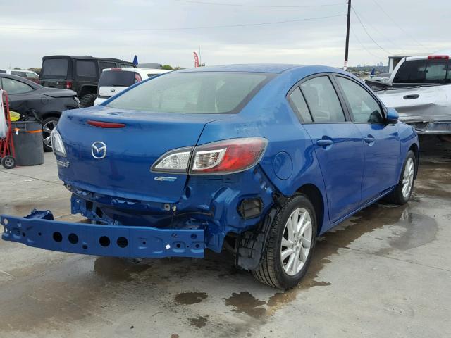 JM1BL1V73C1673245 - 2012 MAZDA 3 BLUE photo 4