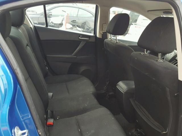 JM1BL1V73C1673245 - 2012 MAZDA 3 BLUE photo 6