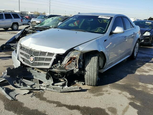 1G6DC5EY4B0165298 - 2011 CADILLAC CTS SILVER photo 2