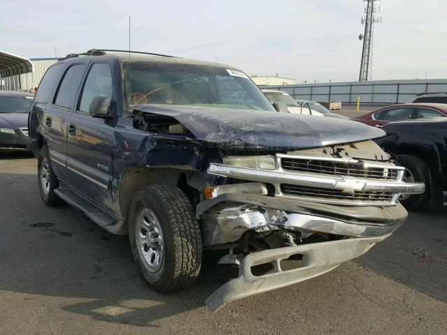 1GNEK13T9YJ112739 - 2000 CHEVROLET TAHOE K150 BLUE photo 1