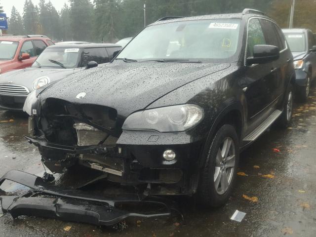 5UXFE83557LZ43431 - 2007 BMW X5 4.8I BLACK photo 2