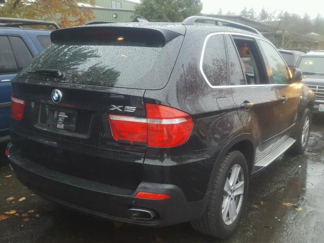 5UXFE83557LZ43431 - 2007 BMW X5 4.8I BLACK photo 4