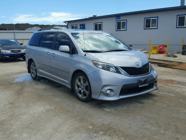 5TDXK3DC0BS130360 - 2011 TOYOTA SIENNA SPO SILVER photo 1