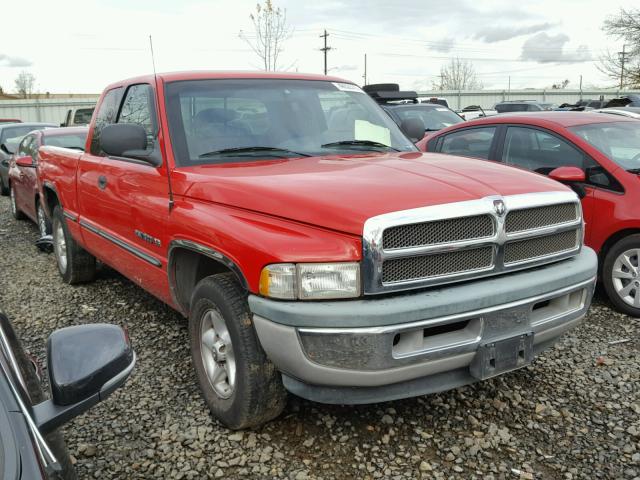 3B7HC13Z2XG120396 - 1999 DODGE RAM 1500 RED photo 1