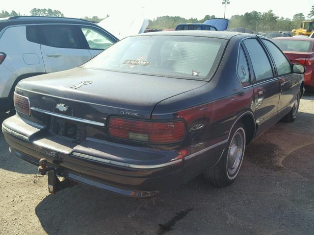 1G1BL52W2TR193064 - 1996 CHEVROLET CAPRICE CL 紫色 照片 4