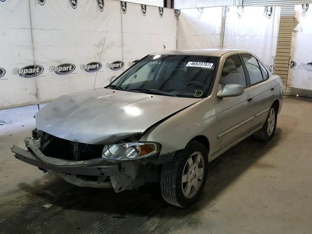 3N1CB51D76L453634 - 2006 NISSAN SENTRA BEIGE photo 2