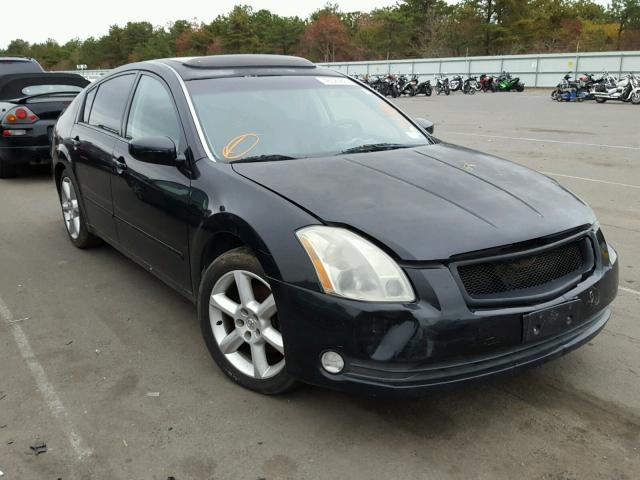 1N4BA41E24C826690 - 2004 NISSAN MAXIMA SE BLACK photo 1