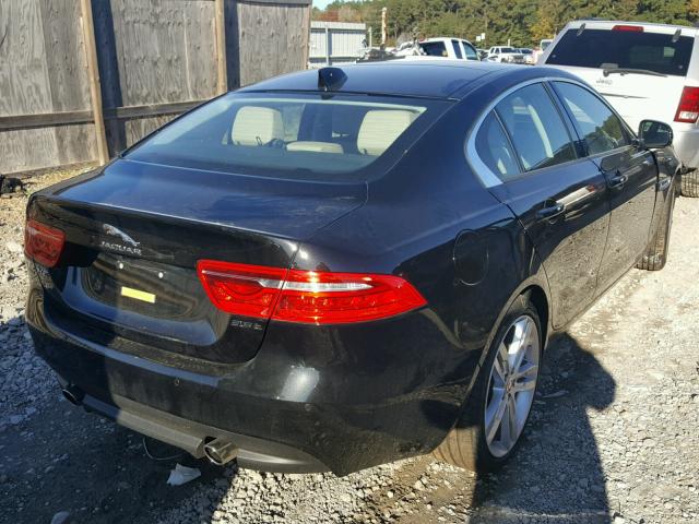 SAJAD4BV8HA971862 - 2017 JAGUAR XE PREMIUM BLACK photo 4