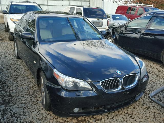 WBANF33576CS34587 - 2006 BMW 525 XI BLACK photo 1