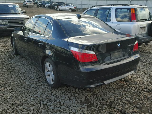 WBANF33576CS34587 - 2006 BMW 525 XI BLACK photo 3