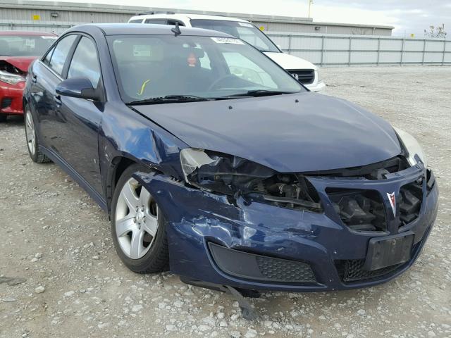 1G2ZJ57B094271398 - 2009 PONTIAC G6 BLUE photo 1