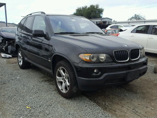 5UXFA13565LY07292 - 2005 BMW X5 3.0I BLACK photo 1