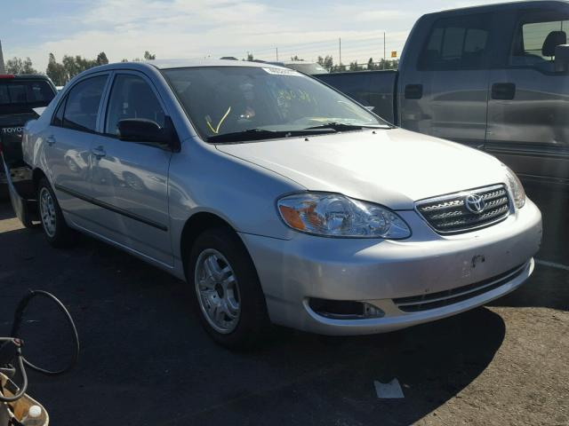 1NXBR32E65Z448876 - 2005 TOYOTA COROLLA SILVER photo 1