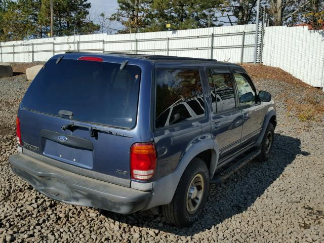 1FMDU72X6YZB60542 - 2000 FORD EXPLORER X BLUE photo 4